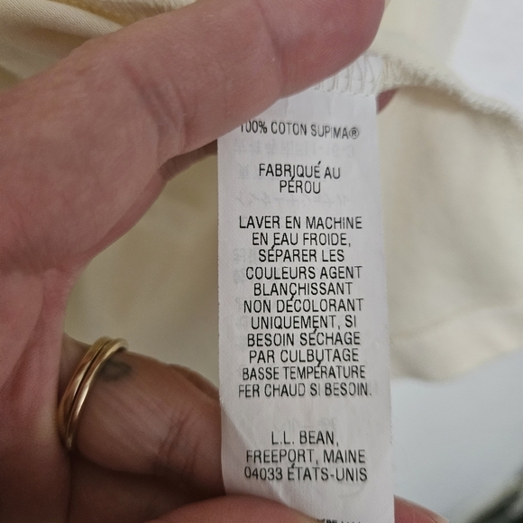 LL Bean open cardigan size medium petite - Picture 5 of 9